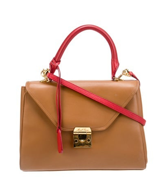 Mark Cross Cross Leather Top Handle Bag