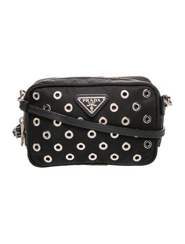 Saffiano Leather Grommet Mini