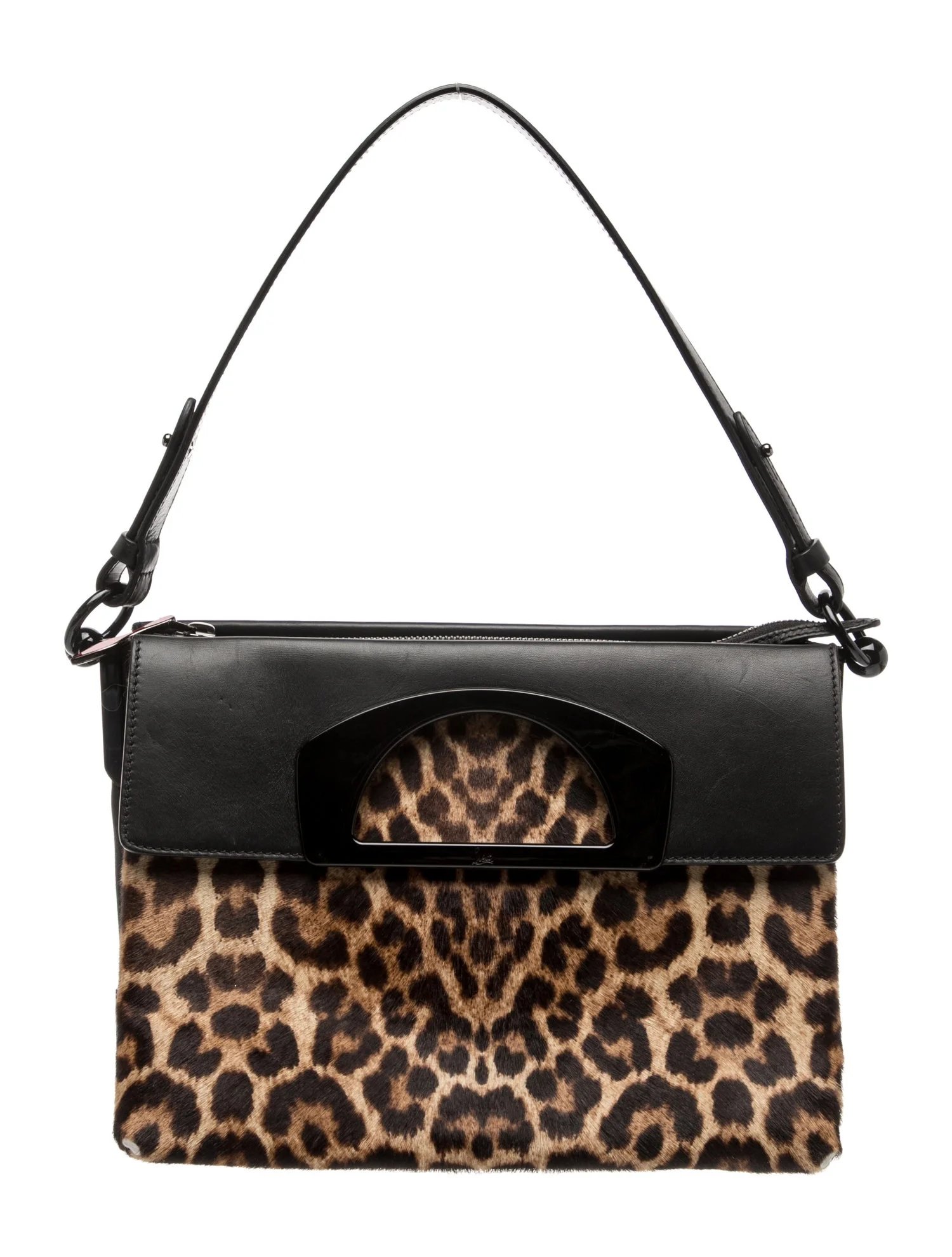 Ponyhair Top Handle Bag