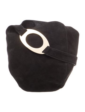 Valentino Suede Shoulder Bag