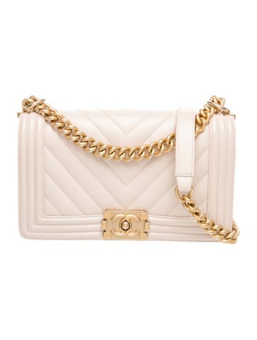 Medium Chevron Boy Bag