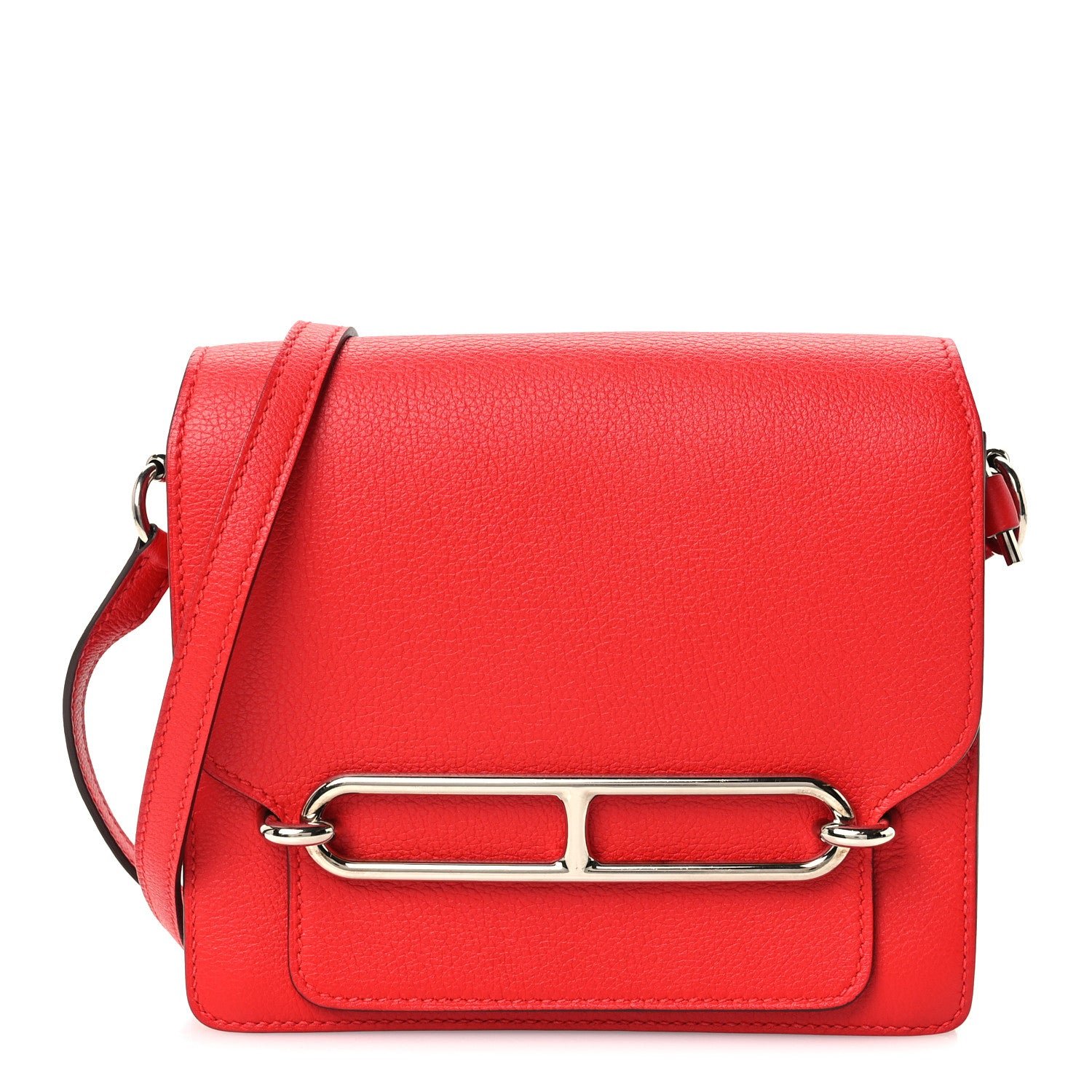 Hermes Evercolor Mini Sac Roulis Rouge De Coeur