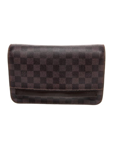 Damier Ebene Clutch