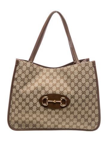 GG Canvas Horsebit 1955 Medium