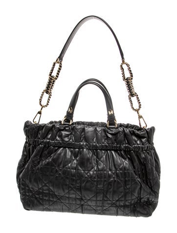 Cannage Top Handle Bag Vintage