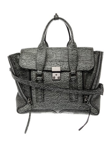 Leather Top Handle Bag