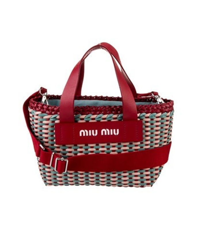 Miu Miu Miu Lambskin Tote