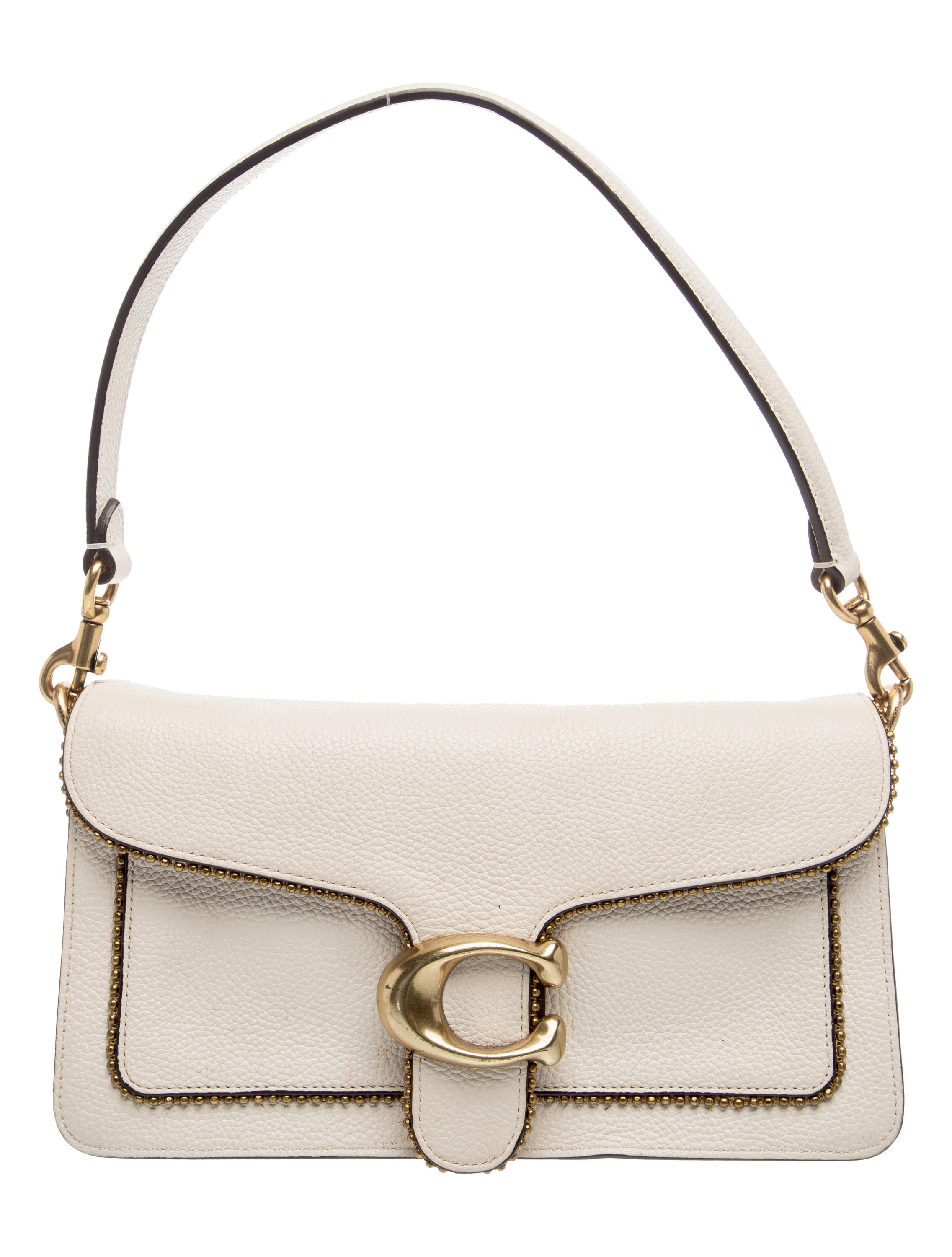 Leather Pebbled Leather Tabby Medium