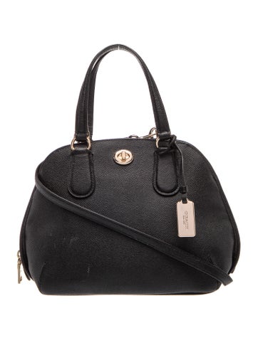 Leather Top Handle Bag