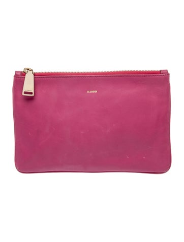 Jil Sander Leather Clutch