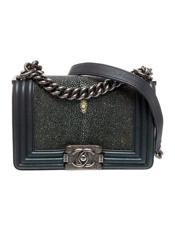 Small Galuchat Boy Bag