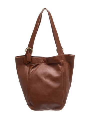 Coach Leather Top Handle Bag
