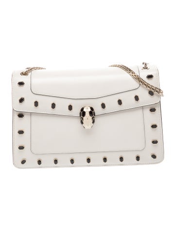 Leather Serpenti Forever Shoulder Bag