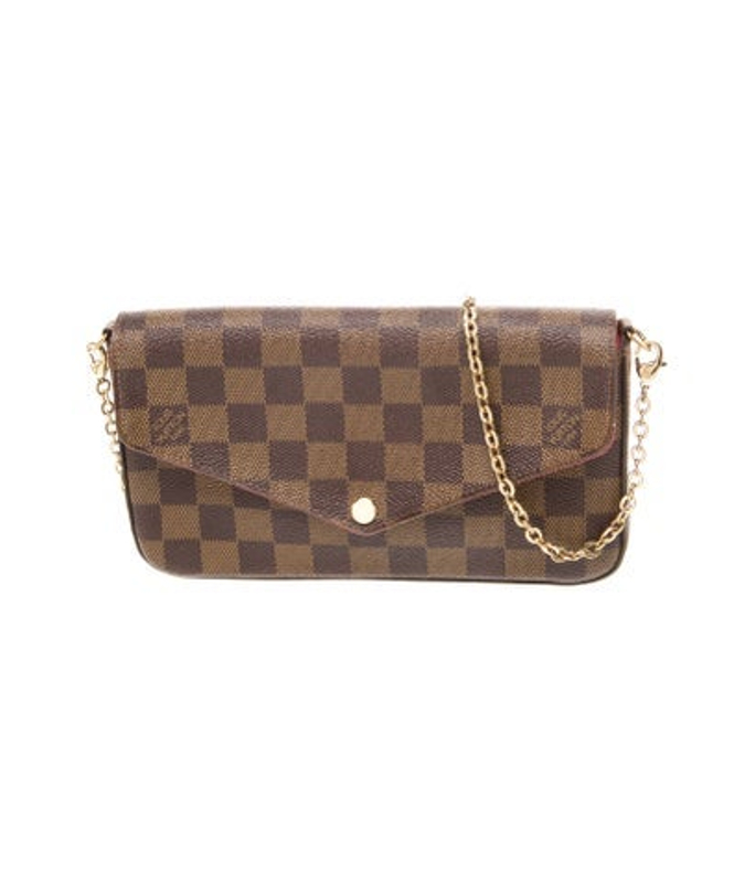 Louis Vuitton Vuitton Damier Ebene Pochette Felicie