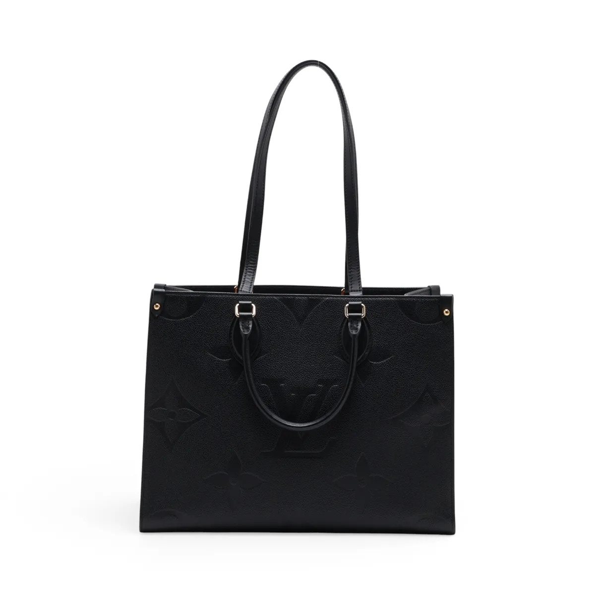 Louis Vuitton monogram empreinte On the Go MM M45595 Black There was an RFID res