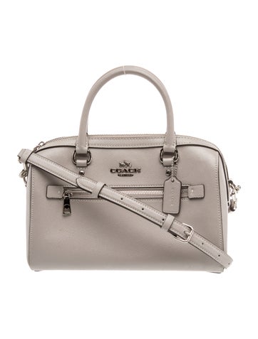 Leather Top Handle Bag