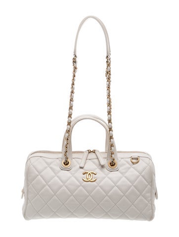 2025 Large Quilted Bowling Bag
