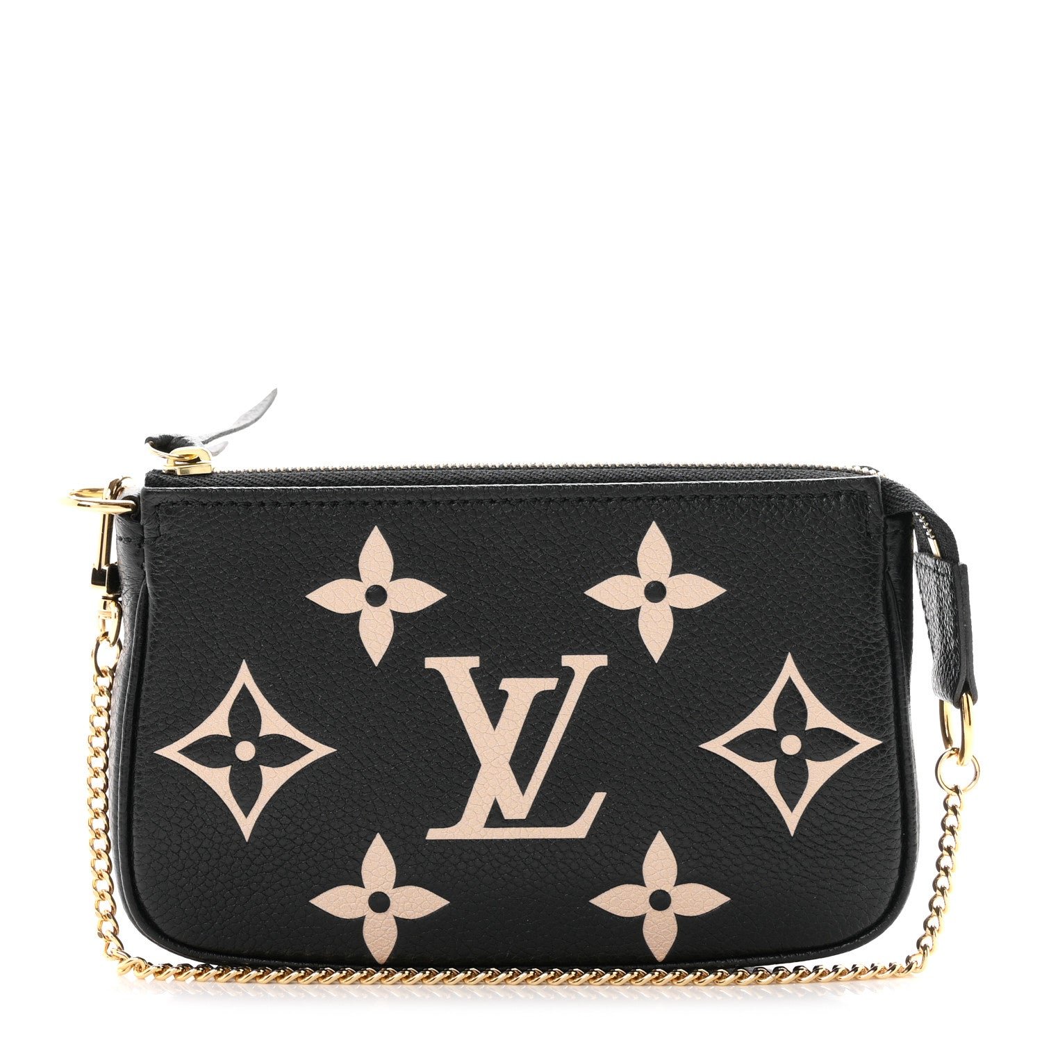 Louis Vuitton Empreinte Monogram Giant Mini Pochette Accessories Black