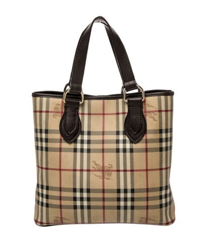 Burberry Haymarket Check Tote
