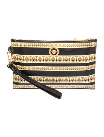 Versace Leather Clutch