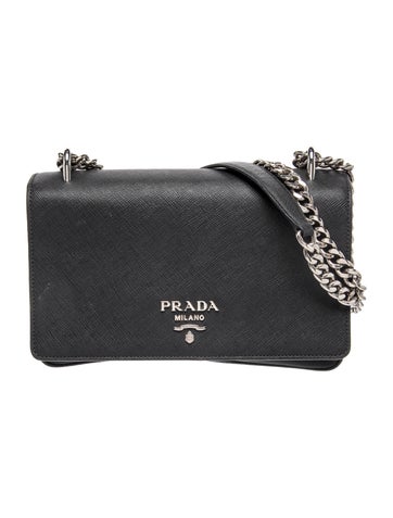 Saffiano Leather Crossbody Bag