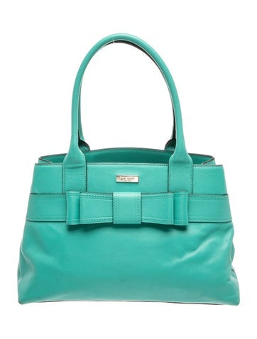 Leather Top Handle Bag