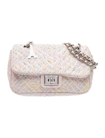 Karl Lagerfeld Tweed Shoulder Bag