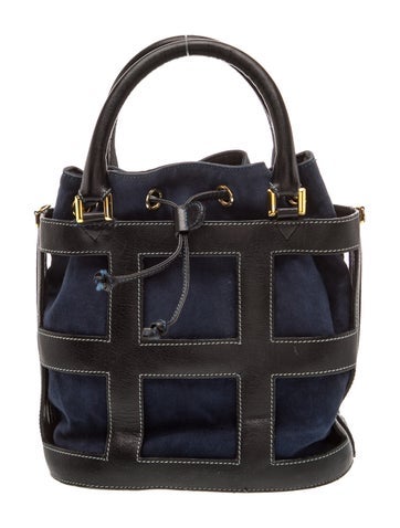 Leather Top Handle Bag