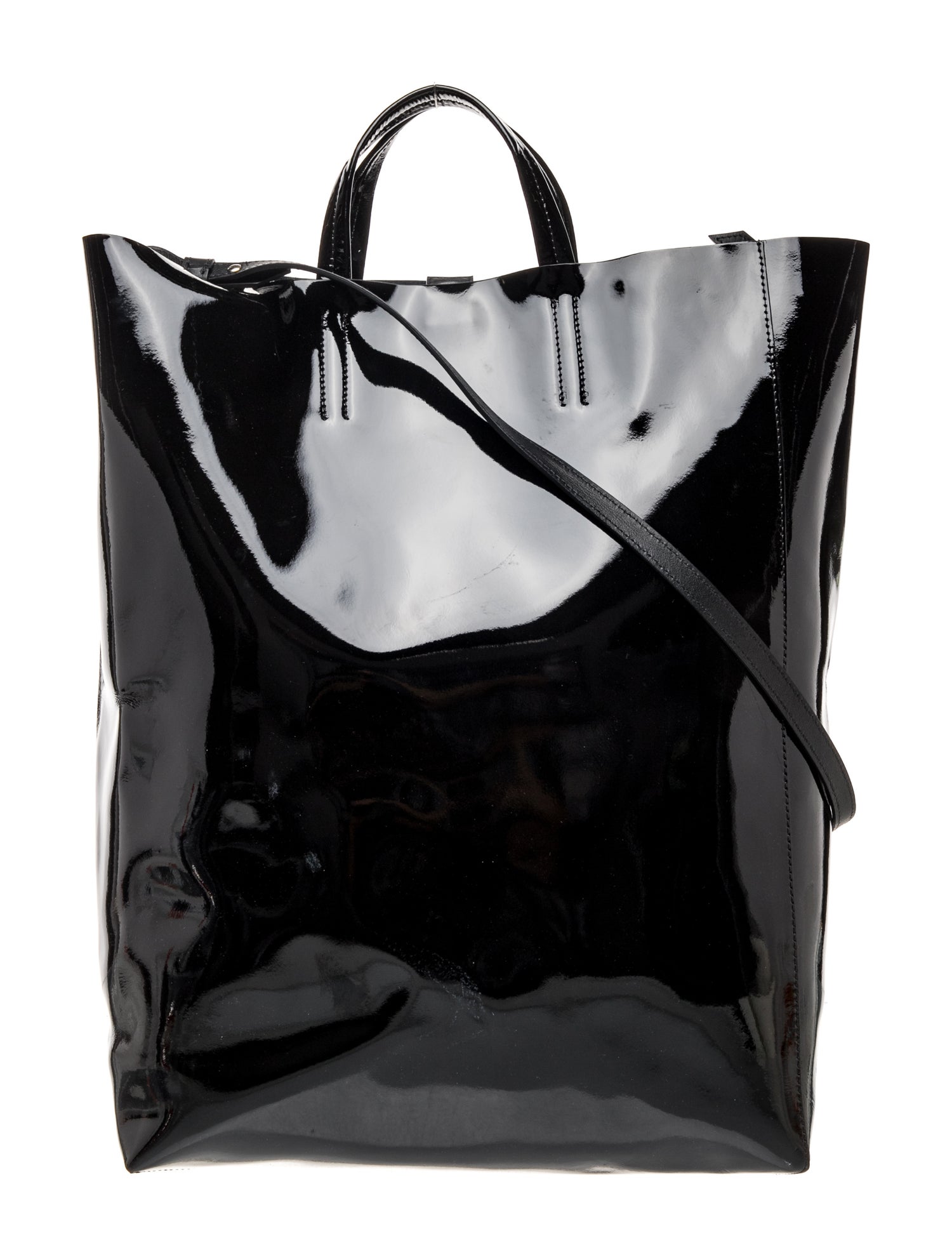 Patent Leather Tote