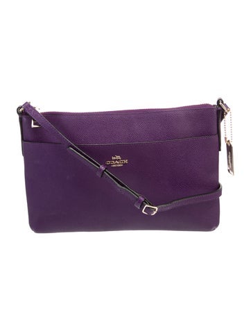 Coach Leather Messenger Bag