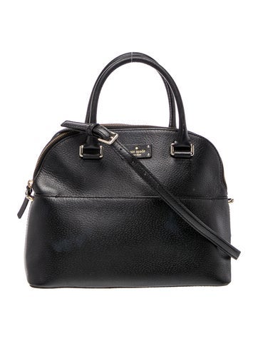 Leather Top Handle Bag