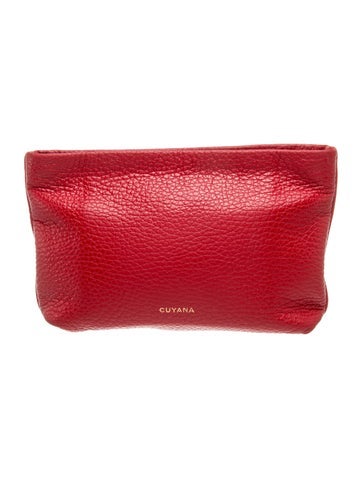 Cuyana Leather Clutch