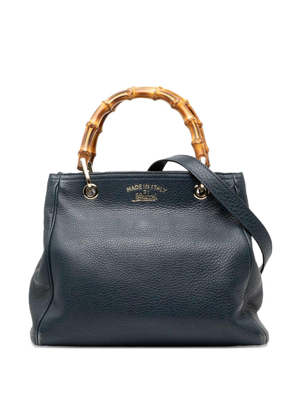 2000-2015 Small Calfskin Bamboo Shopper satchel