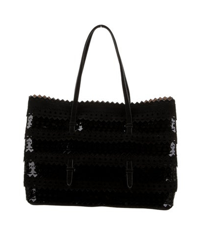 Alaia Suede Shoulder Bag