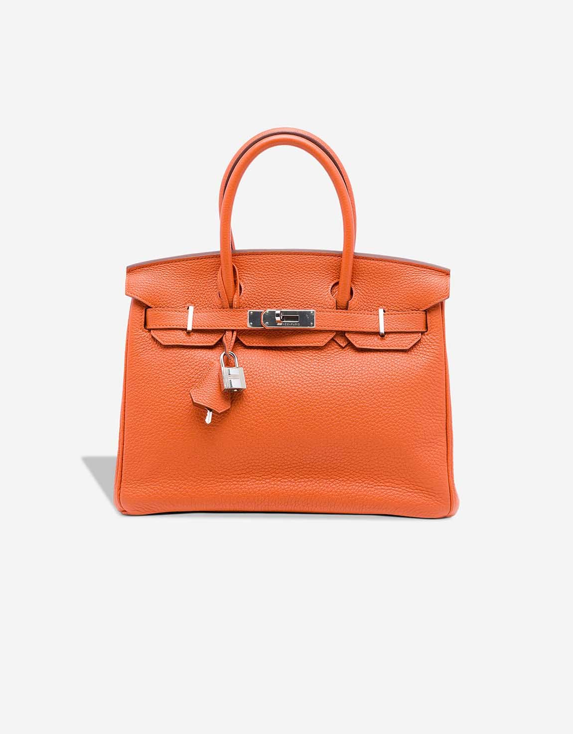 
		Birkin 30 Clémence Orange H    