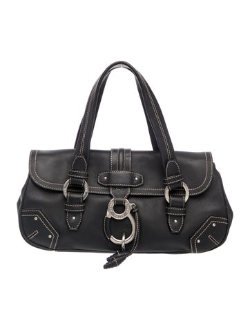 Leather Top Handle Bag