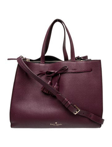 Leather Top Handle Bag