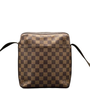 Coated Canvas Crossbody Bag