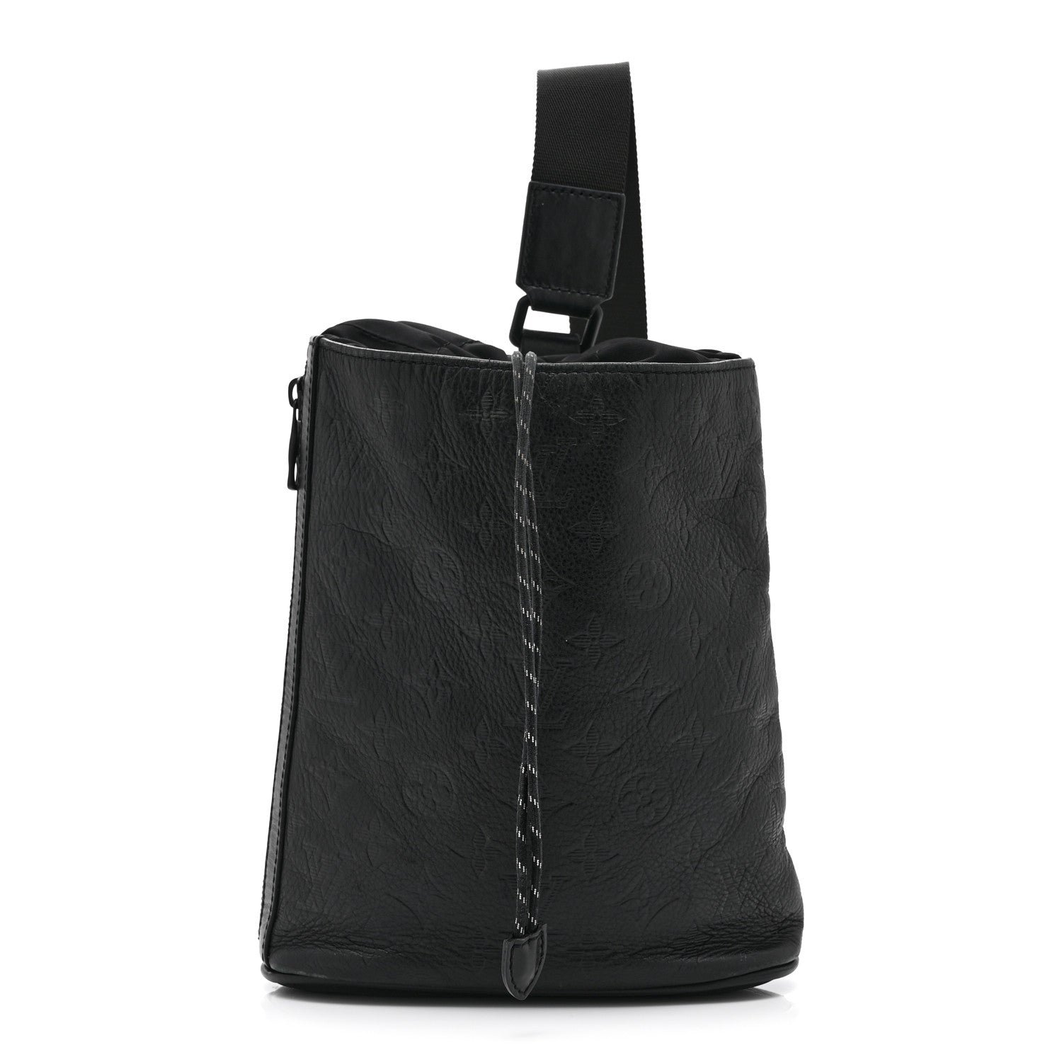 Louis Vuitton Monogram Shadow Chalk Slingbag  Black
