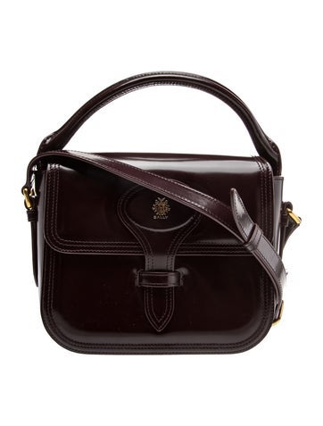 Leather Top Handle Bag