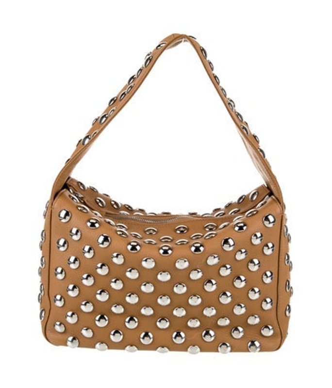 Khaite Leather Top Handle Bag