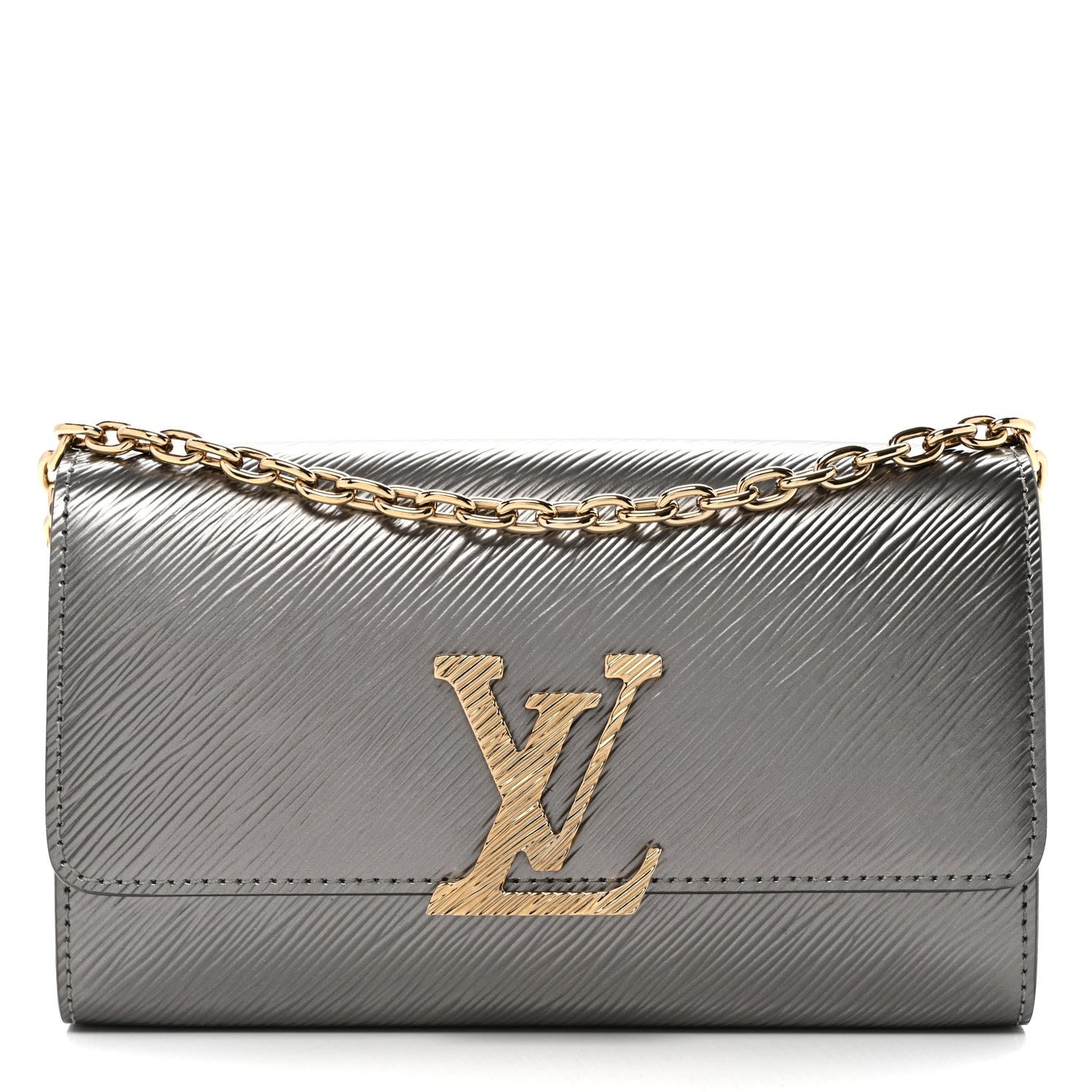 Louis Vuitton Louis Vuitton Epi Pochette Louise NM Gunmetal