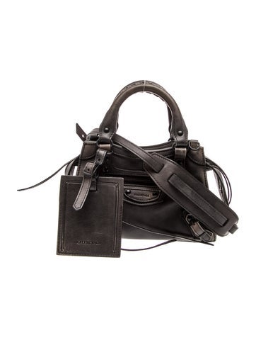 Balenciaga Leather Neo Classic City Mini
