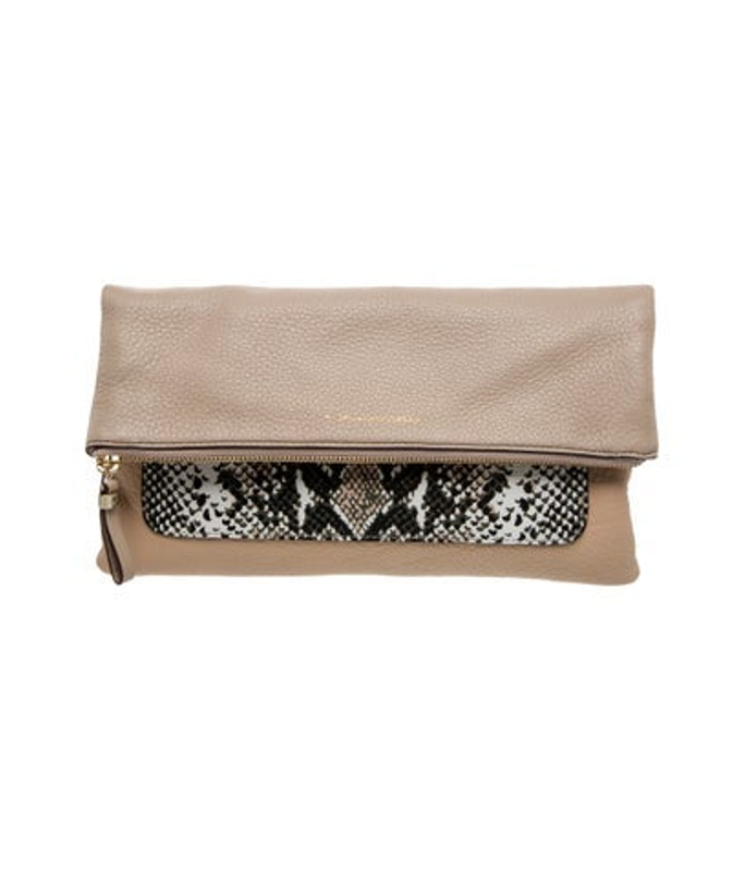 Diane von Furstenberg Von Furstenberg Leather Clutch