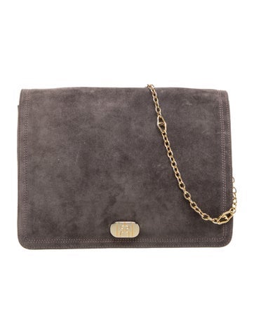 Suede Shoulder Bag