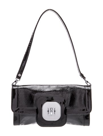 Patent Leather Shoulder Bag