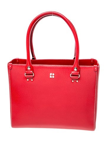Leather Top Handle Bag w/ Tags
