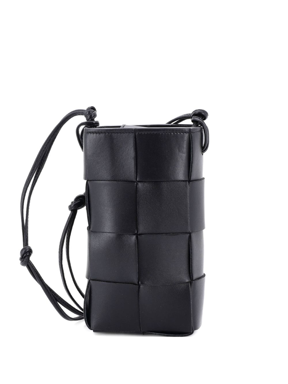 Bottega Veneta Cassette Phone Holder Maxi Intrecciato Leather crossbody bag
