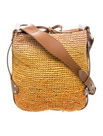 Straw Crossbody Bag