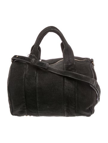 Leather Top Handle Bag
